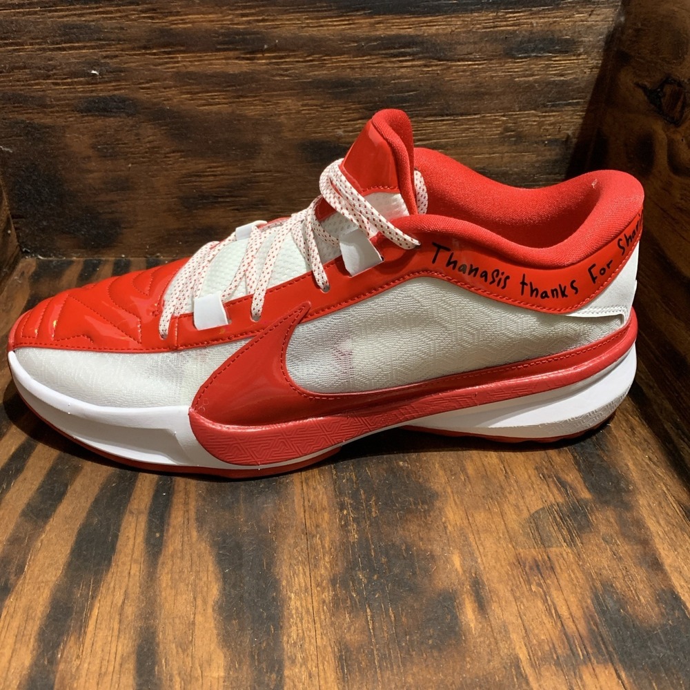 Nike Men's Zoom Freak 5 ''All-Star'' Red/White Basketball Shoes 10.5 FV1933-600